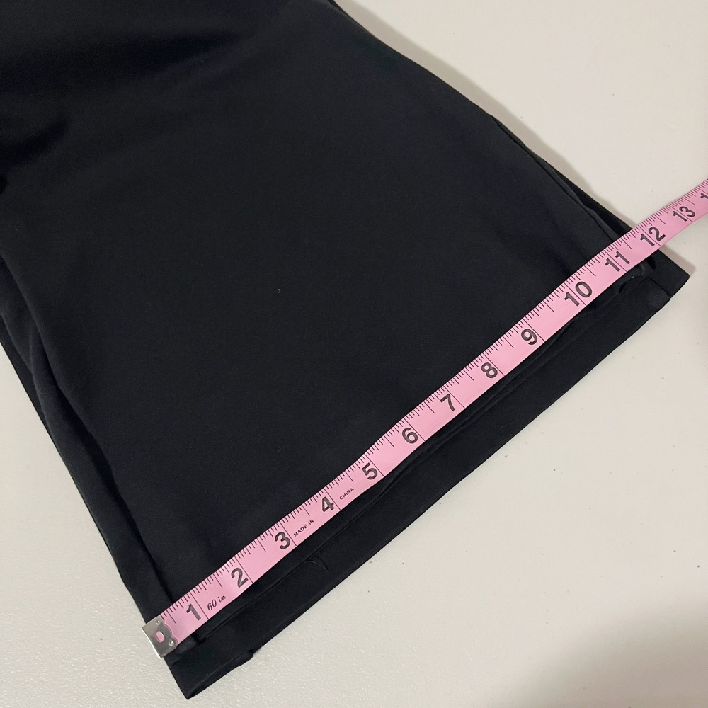 Maeve by Anthropologie Black High Waisted Flare Leg Pants Women's US 10 - Picture 14 of 14